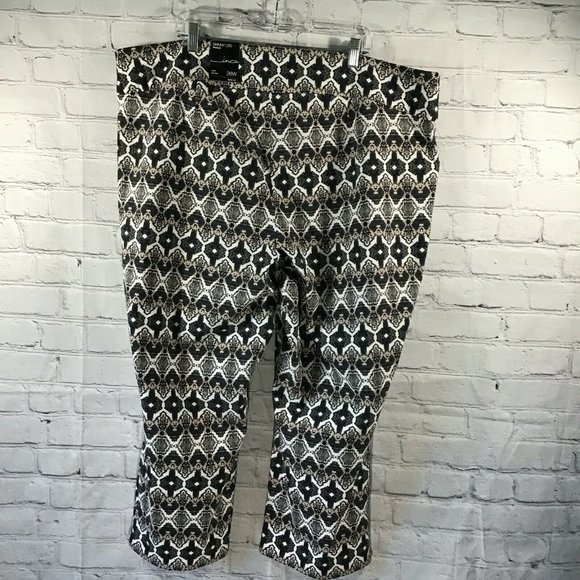 INC International Concepts Womens Skinny Leg Crop Pants Sz 26W - Picture 2 of 8